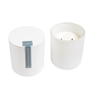 Eucalyptus 2 wick candle in white vessel w/lid 10oz. ctn. 6