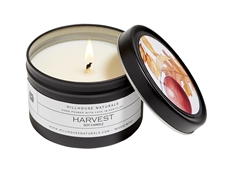 Harvest Candle in black tin 5oz Ctn. 6