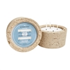 Seaside citronella candle in hypertufa pot 32oz. ctn. 2