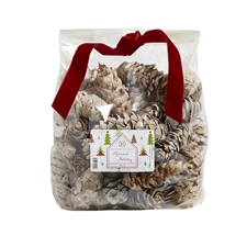 Merriest Holiday potpourri  in white cones 17oz. ctn. 8