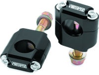 ProTaper Universal Black Rubber 1-1/8in Handlebar Mounts