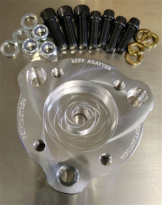Diff Adapter for MK4/GS/SC 3-Bolt to 4-Bolt 1350 flange.