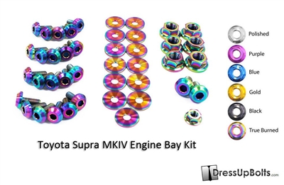 MK4 Supra 2JZ-GTE Engine Bay Dress Up Bolt Kit