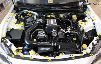 Scion FR-S (GT86) Engine Bay Dress Up Bolt Kit