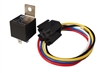 Automotive Relay Socket & Pigtail 30 AMP 12" (Metal)