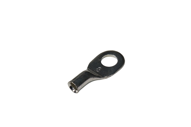 8 Gauge Battery Cable Ring Terminals - Plated Copper