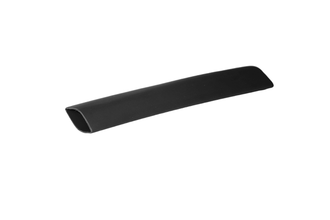 1" ADHESIVE BLACK Heat Shrink Tubing