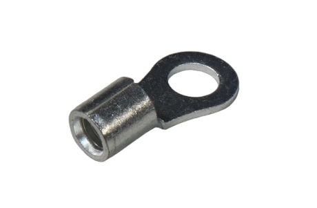 12-10 GA #10 BARE Ring Terminal - Non-Insulated