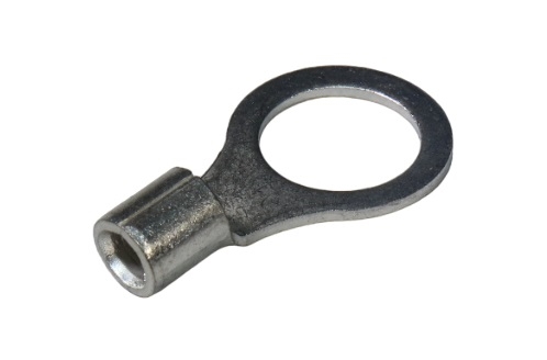 12-10 GA 3/8" BARE Ring Terminal - Non-Insulated