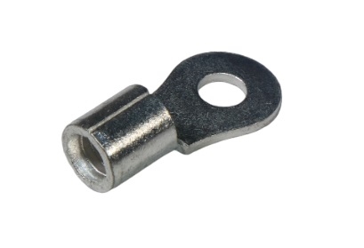 12-10 GA #6 BARE Ring Terminal - Non-Insulated