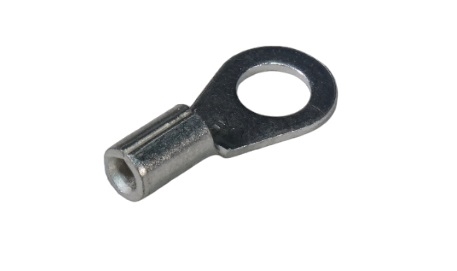 16-14 GA #10 BARE Ring Terminal - Non-Insulated