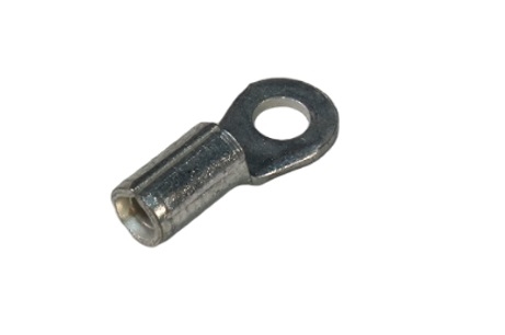 16-14 GA #4 BARE Ring Terminal - Non-Insulated