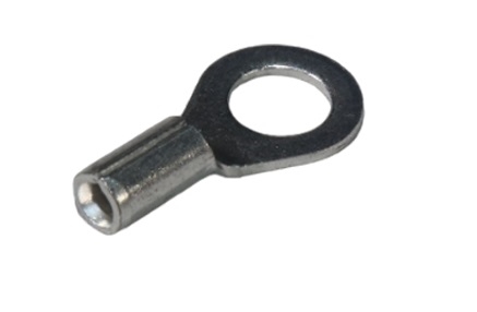 22-18 GA #10 BARE Ring Terminal - Non-Insulated