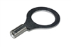 22-18 GA 3/8" BARE Ring Terminal - Non-Insulated