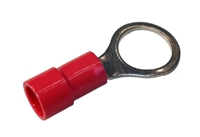 8 GA 1/2" Vinyl Ring Terminal