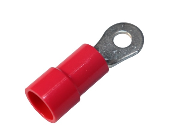 8 GA #8 Vinyl Ring Terminal
