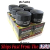 (6-Pack) Original Kawasaki Oil Filter # 49065-0721, Fits FS,FX