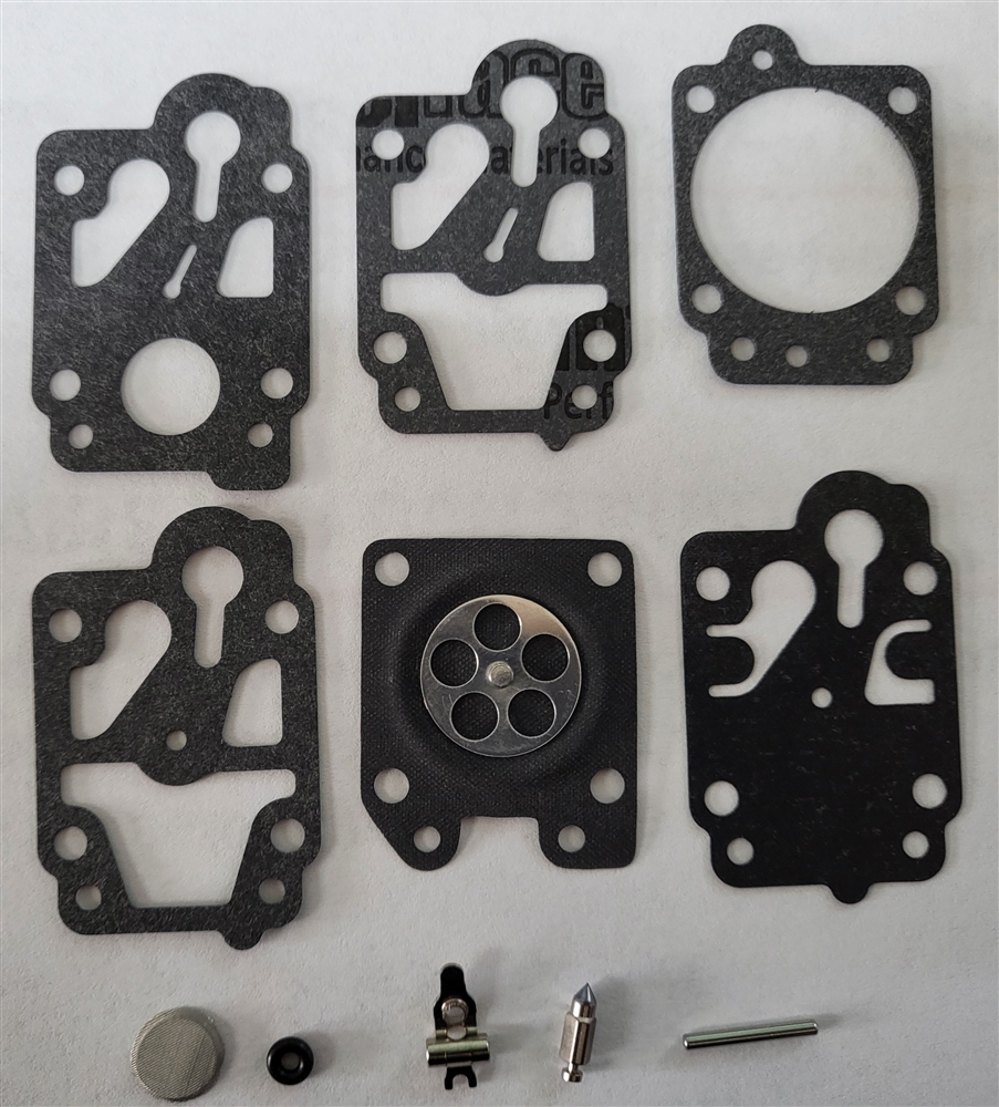 (#4)  Original Mantis Tiller Parts # K10WYB Walbro Carburetor  kit fits GX25