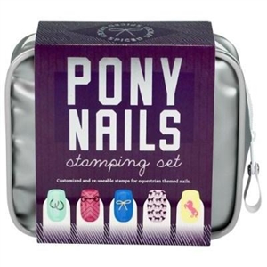 Spiced Equestrian Pony Nails