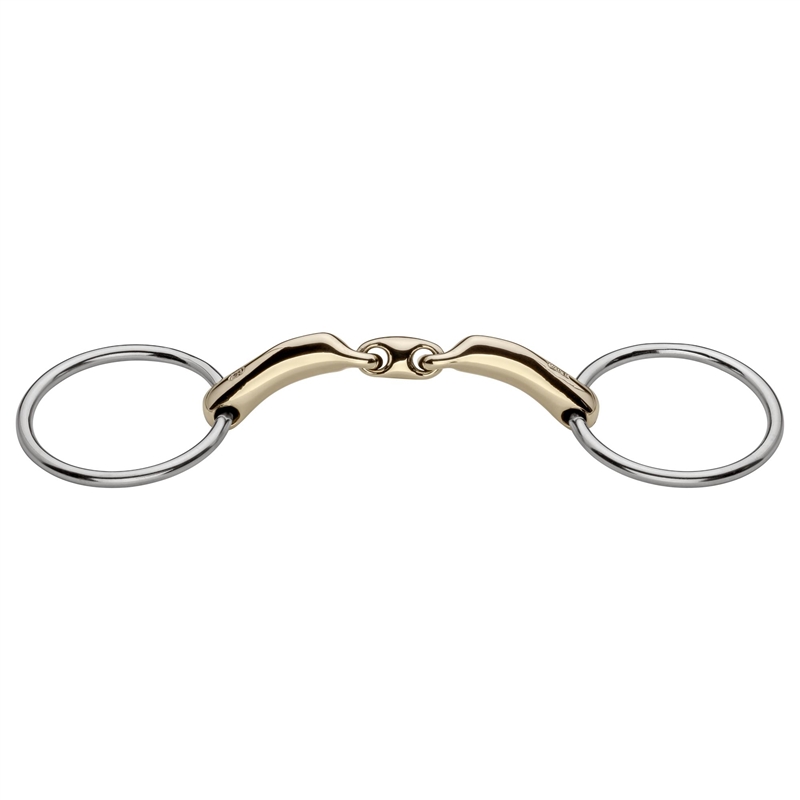 Herm Sprenger novocontact Loose Ring snaffle 16 mm double jointed - Sensogan