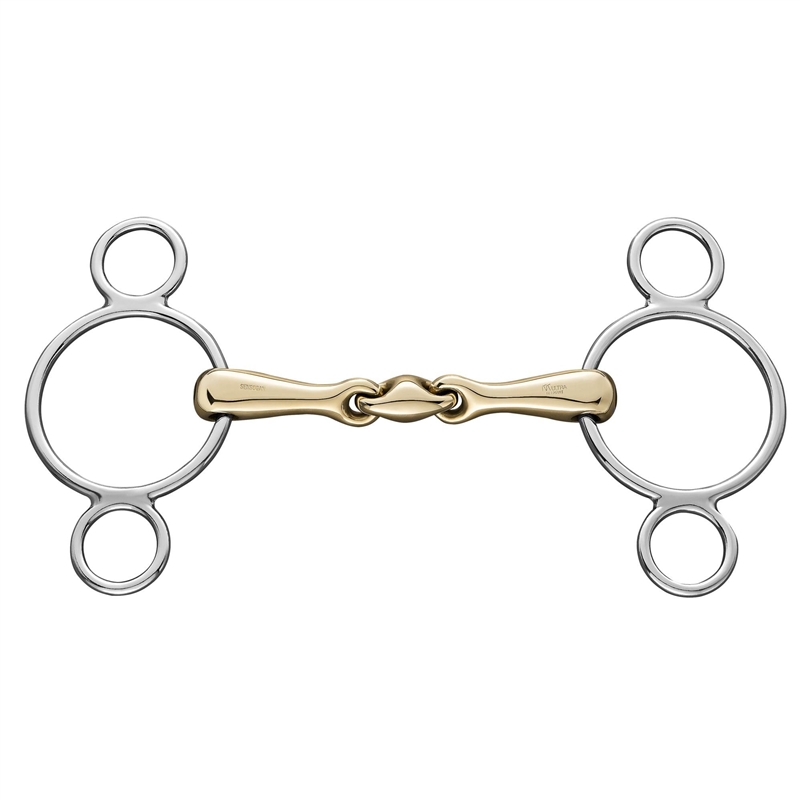 Herm Sprenger Gag KK ULTRA 3-Ring 14 mm - Sensogan, size 4.1/2