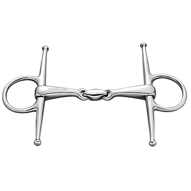 Herm Sprenger Full Cheek double jointed - Stainless steel