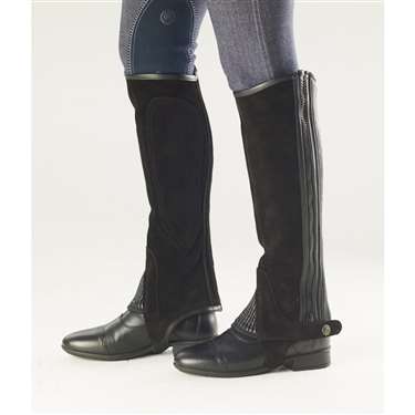 Ovation Ribbed Suede Half Chap - Ladies'