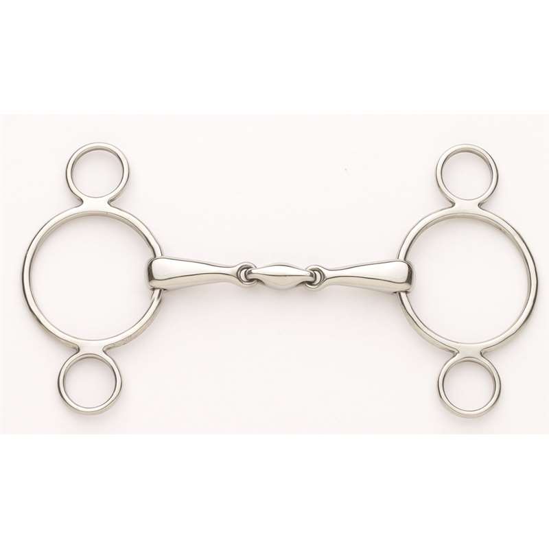 Ovation Elite Solid Stainless Steel 2-Ring Gag