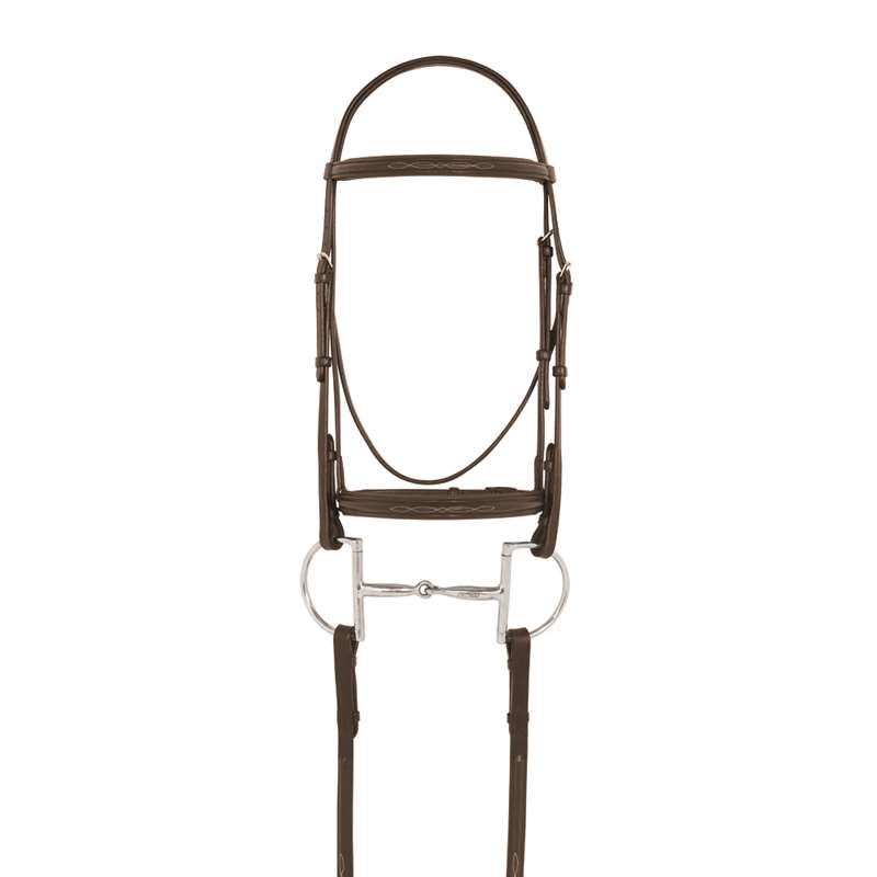 Camelot; Fancy Stitched Raised Padded Bridle