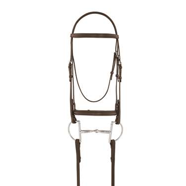 Camelot; Plain Raised Padded Bridle