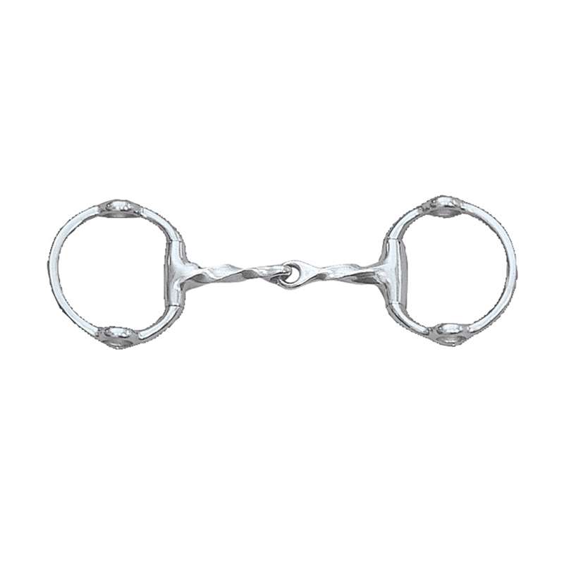 Centaur Stainless Steel Cheltenham Twisted Mouth Eggbutt Gag