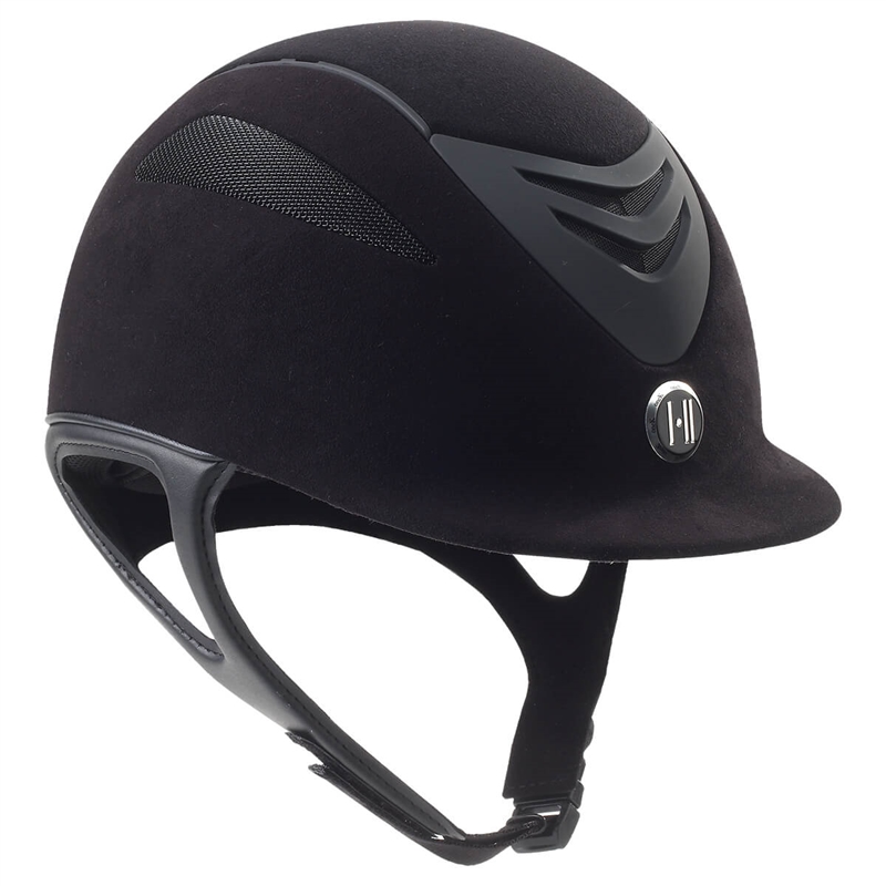 One K Defender Air Suede Equestrian Riding Helmet