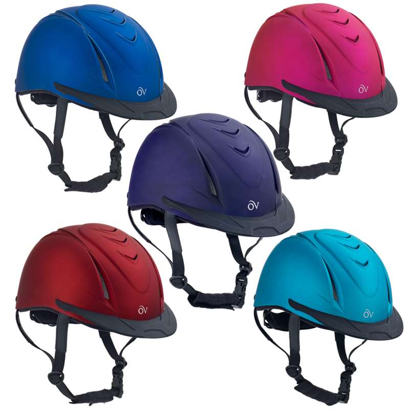 Ovation Metallic Schooler Helmet