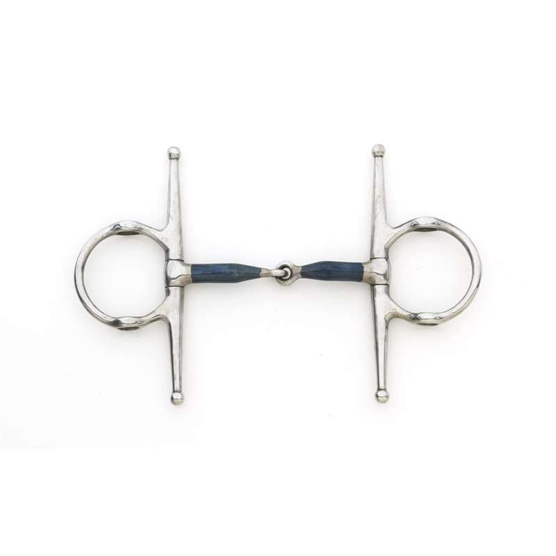 Centaur Blue Steel Full Cheek Gag Equestrian Bit