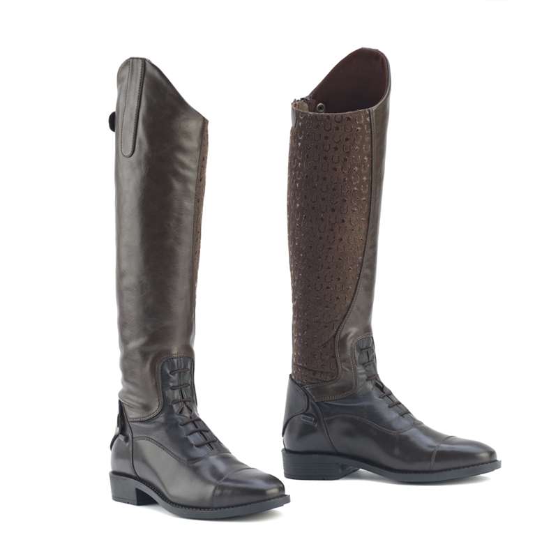 Ovation Sofia Grip Brown Field Boot- Ladies'