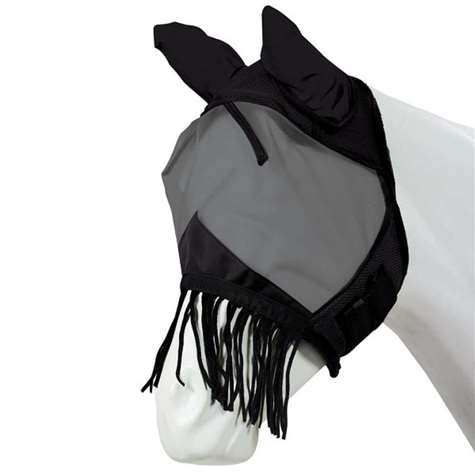 Fine Mesh Fly Mask w/Fringe