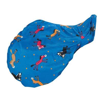 Saddle Cover-Pony Print