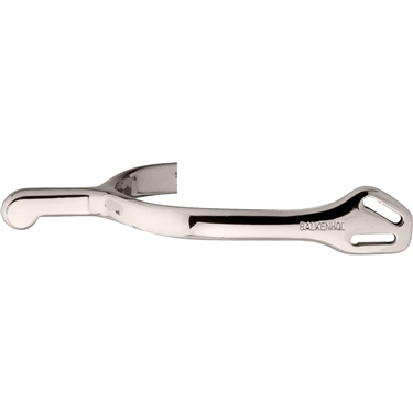 Herm Sprenger Balkenhol spurs for ladies with Balkenhol fastening - German Silver highly polished, 35 mm rounded