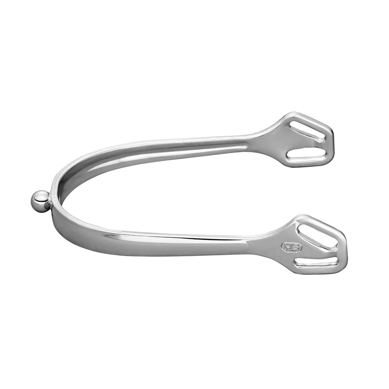 Herm Sprenger ULTRA fit spurs with Balkenhol fastening - Stainless steel, 8 mm ball-shaped