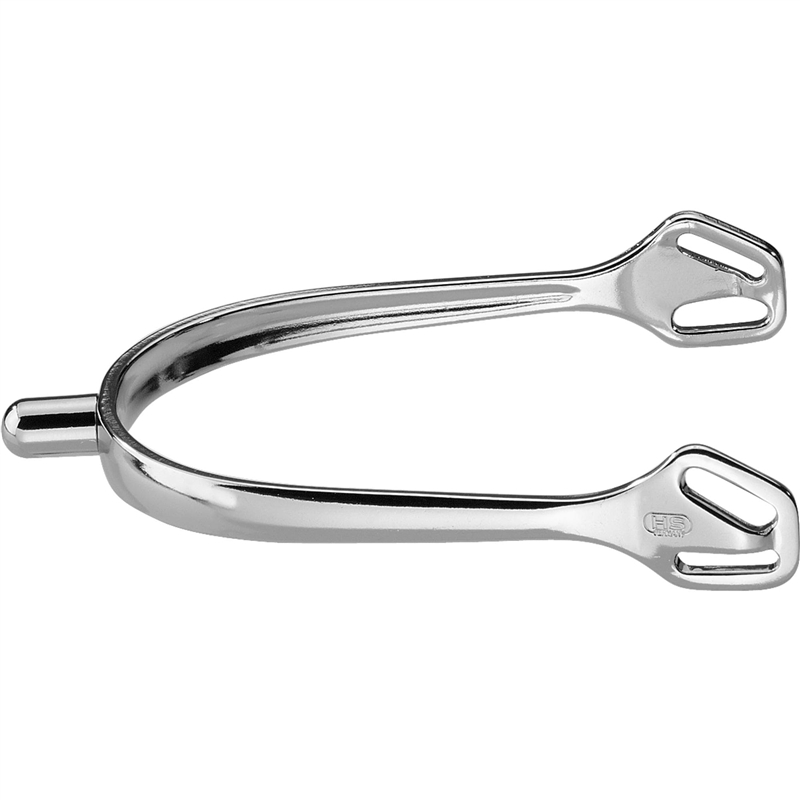 Herm Sprenger ULTRA fit spurs with Balkenhol fastening - Stainless steel, 15 mm rounded