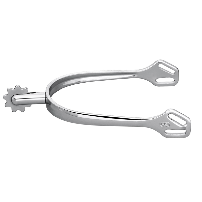 Herm Sprenger ULTRA fit spurs with Balkenhol fastening - Stainless steel, 30 mm rounded