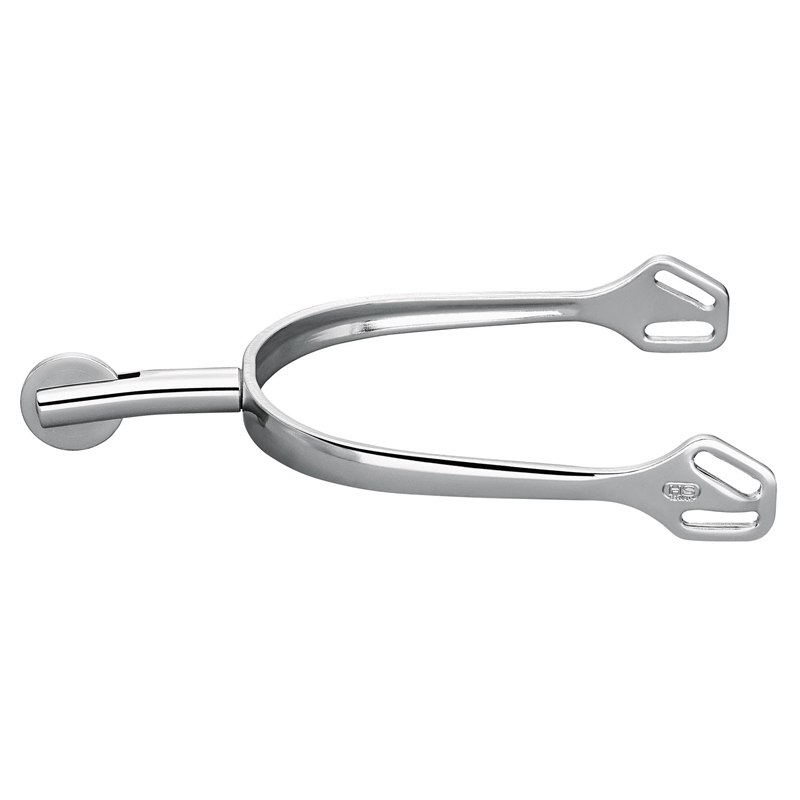 Herm Sprenger ULTRA fit spurs with Balkenhol fastening - Stainless steel, 45 mm flat