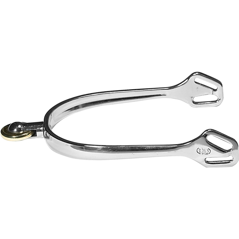 Herm Sprenger ULTRA fit spurs with Balkenhol fastening - Stainless steel, 25 mm rounded