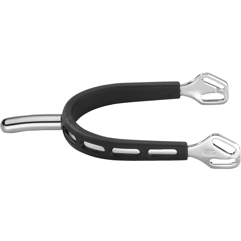 Herm Sprenger ULTRA fit EXTRA GRIP spurs with Balkenhol fastening - Stainless steel, 35 mm rounded