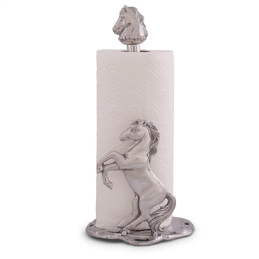 Arthur Court Horse Paper Towel Holder