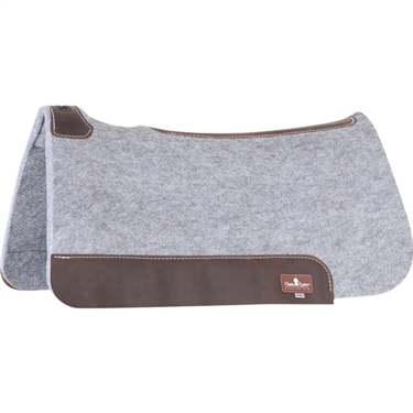Blended Felt Cut Out Wither Western Saddle Pad 1-inch Thick, 31" x 32"