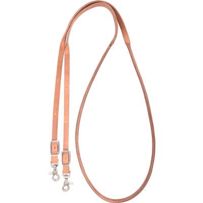 Martin Saddlery Harness Round Sewn Roping Rein 5/8-inch Thick Buckle Snap Ends