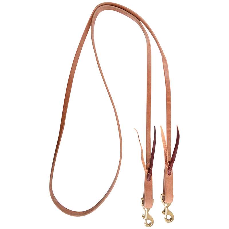 Martin Saddlery Walt Woodard Roping Rein 1/2-inch Thick Tied Snap Ends