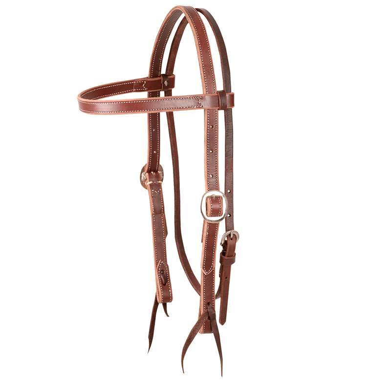 Martin Saddlery Latigo Gag Browband Headstall Stitched