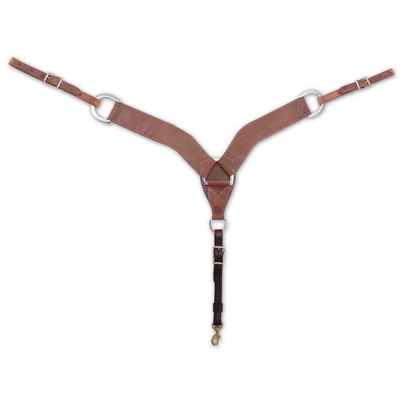 Martin Saddlery 2.75-inch Harness Winged Breastcollar with Heavy Oil